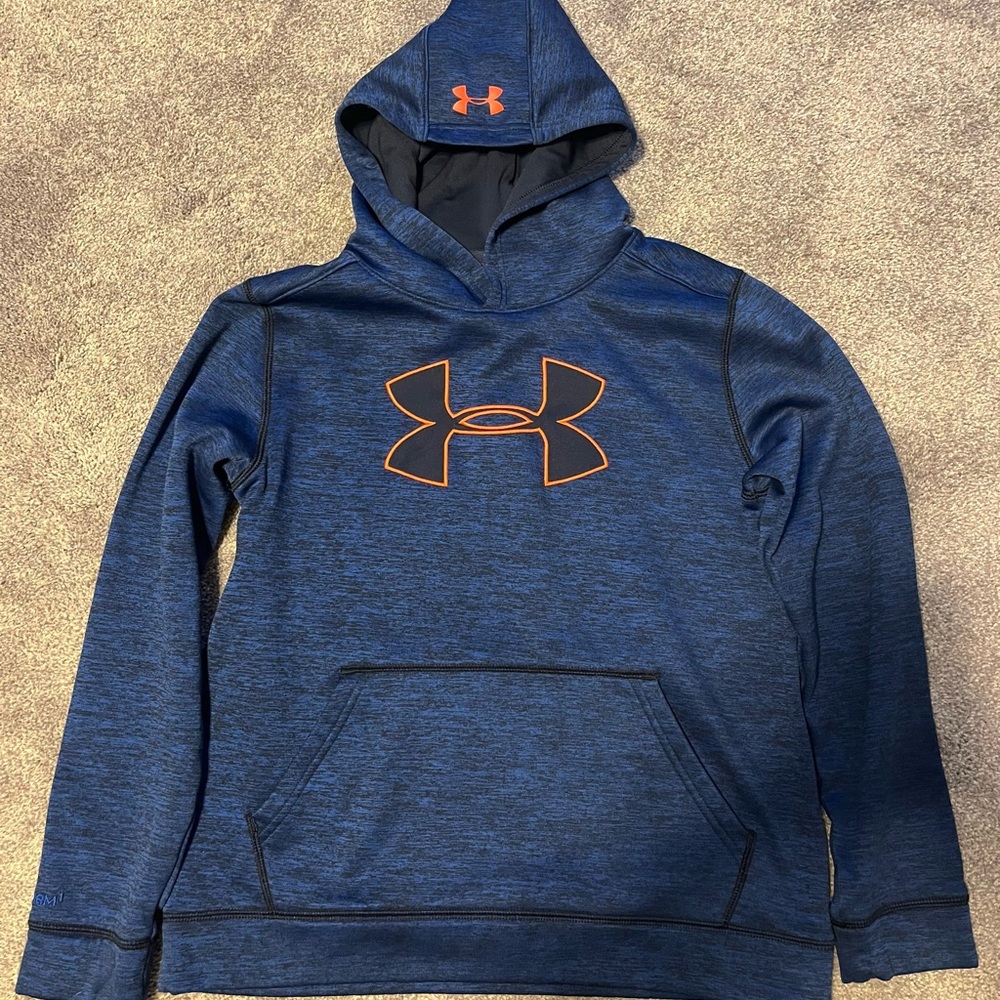 Under Armour Blue Fleece Hoodie